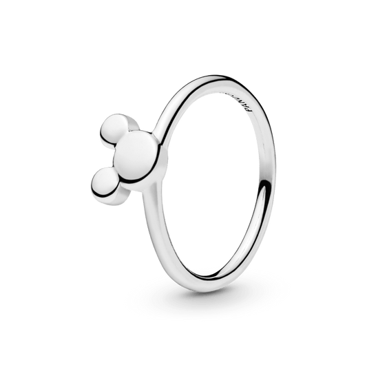 Anillo con Silueta de Mickey de Disney